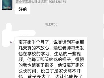 反馈学员情况真实案例